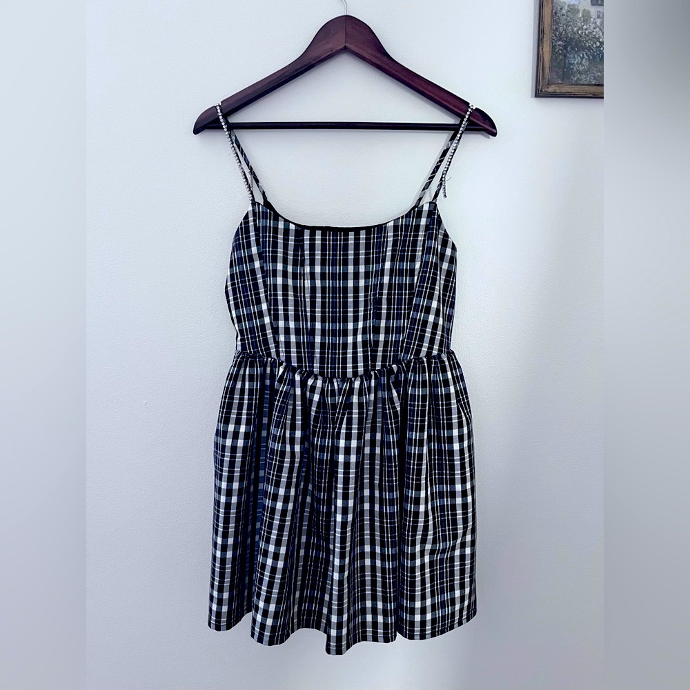 Forever 21 Black and White Checkered Dress